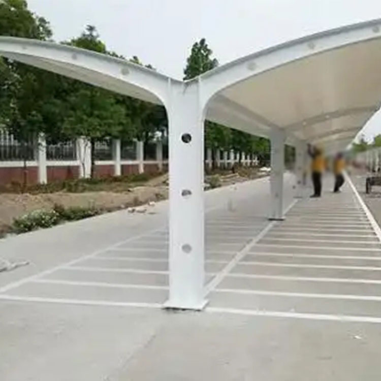 灵台县膜结构电动车棚