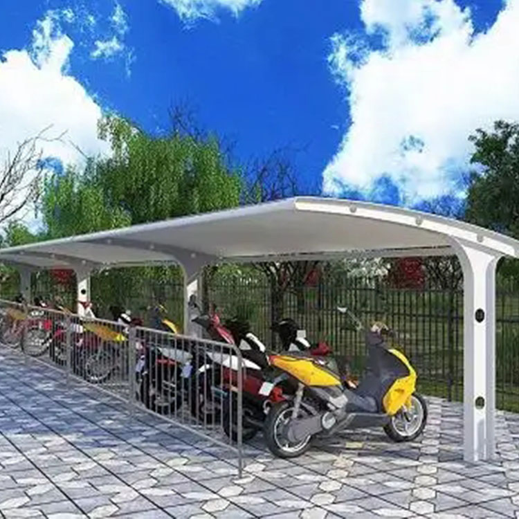 灵台县膜结构电动车棚